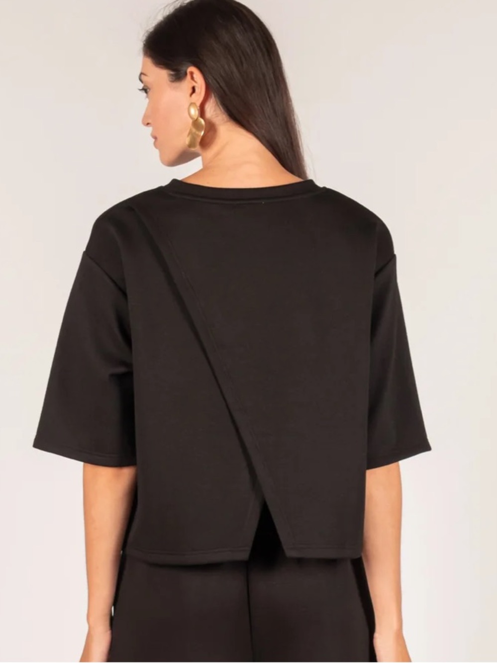 P. Cill Luxury Open Back Shirt Size XS